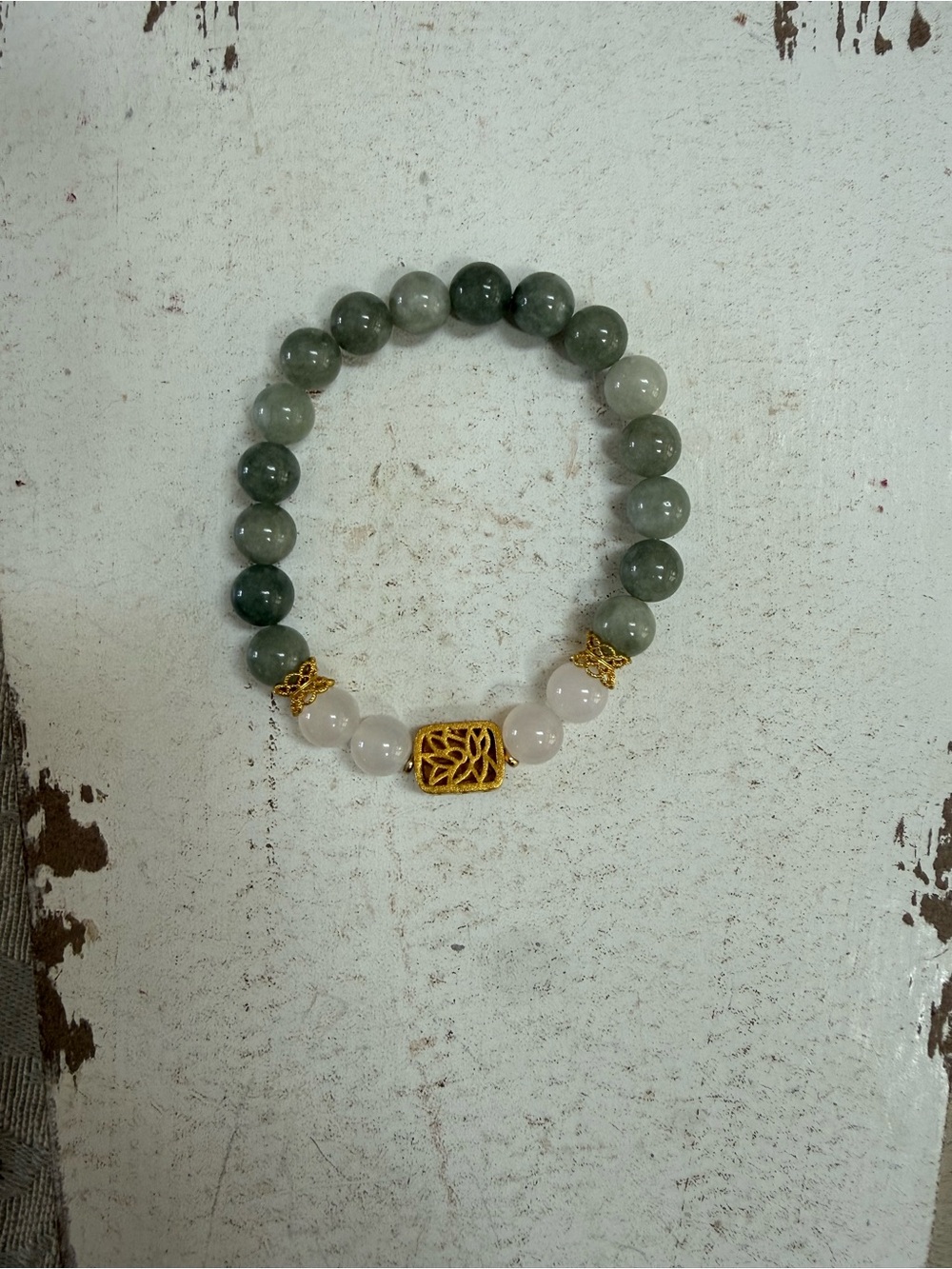 Jadeite Stretch Bracelet